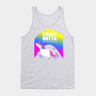 Straight Outta Wonderland Tank Top